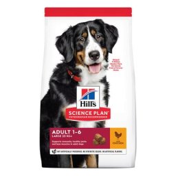 18kg Adult 1-5 Large poulet Hill's Science Plan - Croquettes pour chien
