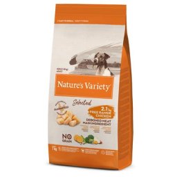 2x7kg Nature's Variety Selected Mini Adult poulet élevé en plein air - Croquettes pour chien