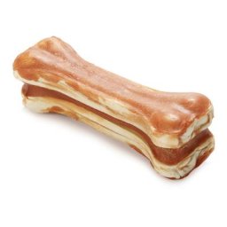 Os à mâcher 1 x 15 cm, poulet Lukullus - Friandises pour chien