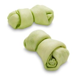 720g Barkoo Os à mâcher avec nœuds à la spiruline 12 os de 12 cm - Friandises pour chien