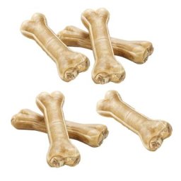 12 Os à mâcher 17cm Barkoo garnis de panses - Friandises pour chien