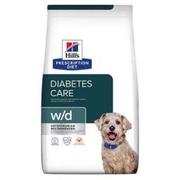 10kg w/d Diabetes Care poulet Hill's Prescription Diet - Croquettes pour chien
