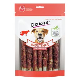 200g Bâtonnets à mâcher magret de canard Dokas - Friandises pour Chien