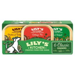 Lily's Kitchen Classic Trays Multipack Dog Food (nourriture pour chiens) - 6 x 150g