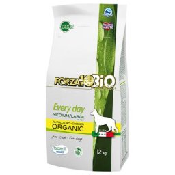 2x12kg Forza10 Bio poulet bio, algues bio - Croquettes pour chien