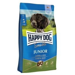 10kg Happy Dog Supreme Sensible Junior Lamm & Reis Hundefutter trocken