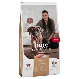 12,5kg pure sensitive Junior dinde, riz MERA pour chiot - Croquettes pour chien