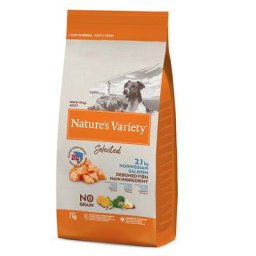 7kg Nature's Variety Selected Mini Adult saumon de Norvège - Croquettes pour chien