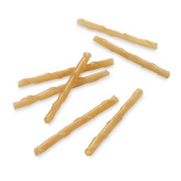 Barkoo Bâtonnets torsadés à mâcher (peau de bœuf) pour chien 100 bâtonnets de 12,5 cm (700 g)