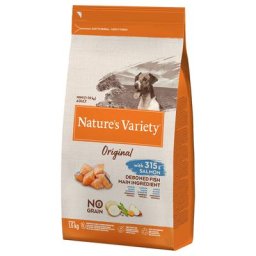 Nature's Variety Original No Grain Mini Adult saumon pour chien - 3 x 1,5 kg