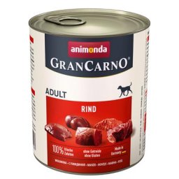 6x800g Original Adult pur bœuf Animonda GranCarno - Pâtée pour chien