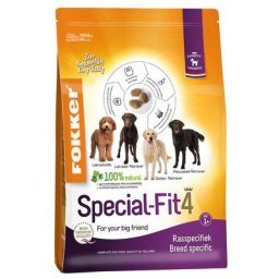Fokker Dog Special-Fit 4 Nourriture pour chien - Emballage double : 2 x 13 kg