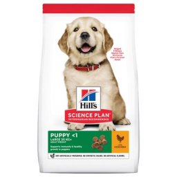 16kg Puppy <1 Large poulet Hill's Science Plan - Croquettes pour chien