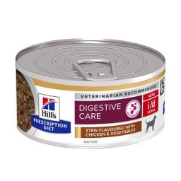 48x156g i/d Digestive Care Stress Mini Mijoté poulet Hill's Prescription Diet - Pâtée pour chien