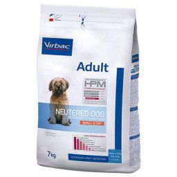 2x7kg Virbac Veterinary HPM Dog Adult Neutered Dog Small & Toy - Croquettes pour chien