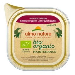 30x100g bœuf, légumes Almo Nature Daily Menu Bio - Nourriture pour chien