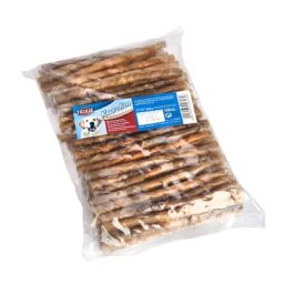 2x100 bâtonnets torsadés à mâcher Trixie peau de bœuf pour chien - Friandises pour chien