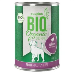 6x400g dinde, millet zooplus bio - Nourriture pour chien