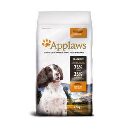7,5kg Adult Small & Medium Breed, poulet Applaws pour chien