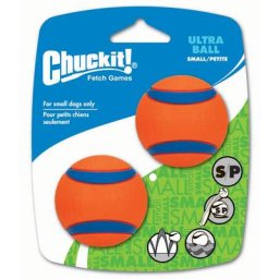 2 Balles Ultra Ball Chuckit taille S 5,1 cm de diamètre - Jouet pour chien