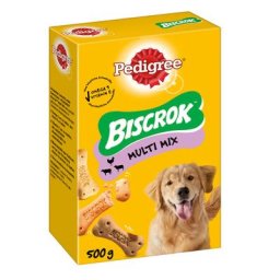 2x500g Pedigree Biscrok 3 variétés - Friandises pour chien