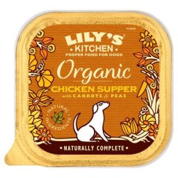 Croquettes pour chiens Lily's Kitchen Organic Chicken - 11 x 150g
