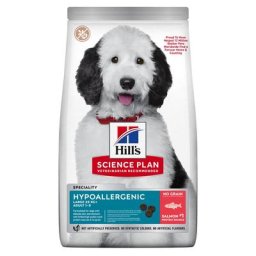 Lot Hill's Science Plan pour chien - Adult Hypoallergenic Large Breed saumon (2 x 14 kg)