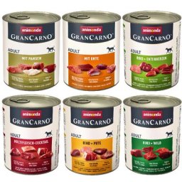 6x800g Original Adult lot 2 Animonda GranCarno - Pâtée pour chien