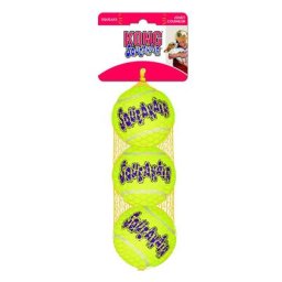 Lot de 3 balles KONG SqueakAir, taille S 5 cm de diamètre - Jouet pour chien