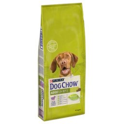 14kg Adult agneau Dog Chow - Croquettes pour Chien