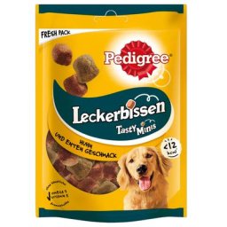 6x130g poulet & canard Sa Récompense Pedigree - Friandises pour Chien