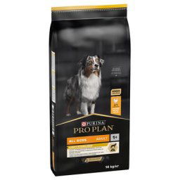 14kg Purina PRO PLAN All sizes Adult Light/Sterilised, poulet - Croquettes pour chien