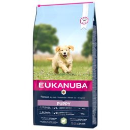 2x12kg Eukanuba Puppy Large & Giant Breed agneau riz - Croquettes pour chien