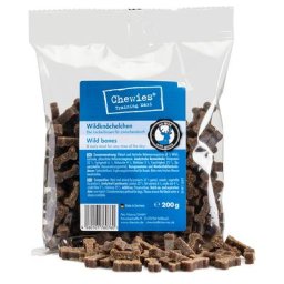 200g gibier osselets à mâcher Chewies - Friandises pour Chien