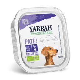 12x150g Pâté dinde bio, aloe vera bio (sans céréales) Bio Yarrah Barquettes pour chien : -15 % !