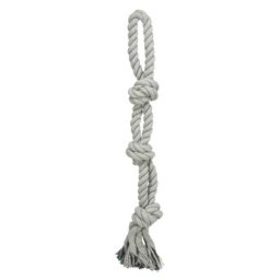 Corde double multicolore pour chien Trixie - Corde & anneau pour Chien