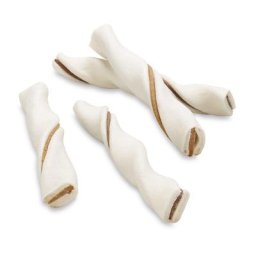 4x Twister Barkoo Bâtonnets à mâcher 15cm - Os à mâcher pour chien