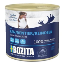 12x625g Bozita Paté renne - Pâtée pour chien