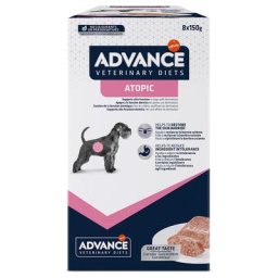 16x150g Advance Veterinary Diets Atopic - Pâtée pour chien