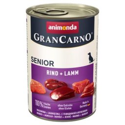 6x400g Original Senior boeuf, agneau Animonda GranCarno - Pâtée pour chien