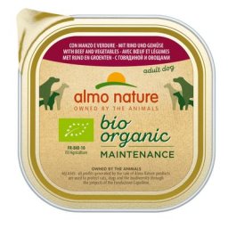 9x300g Dailymenu Bio Almo Nature Boeuf/légumes barquettes pour chien