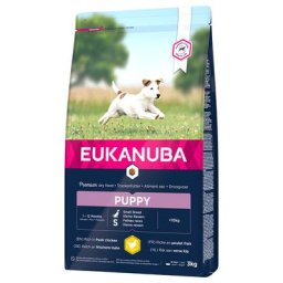 2x3kg Puppy Small Breed poulet Eukanuba - Croquettes pour chien