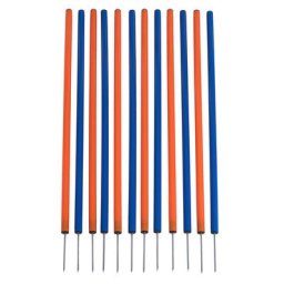 Kit slalom Agility pour chien Fun & Sport - 12 piquets