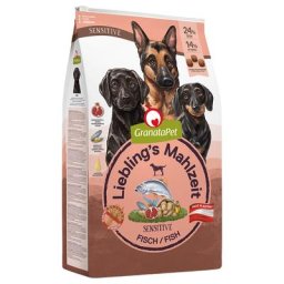 2x10kg GranataPet Liebling's Mahlzeit Adult Sensitive, poisson - Croquettes pour chien