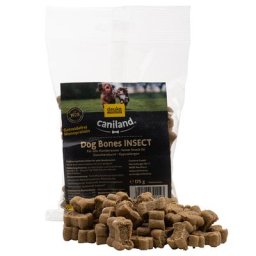 175g Caniland Dog Bones Insect Friandises - Friandises pour chien
