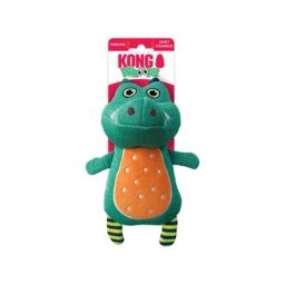 Jouet KONG Whoopz Alligator Taille S: L 11 x l 9,5 x H 15,5 cm - Jouet pour chien