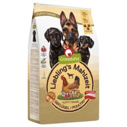 2x10kg GranataPet Liebling's Mahlzeit Junior, volaille - Croquettes pour chiot