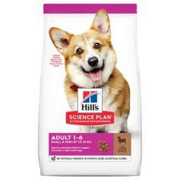 6kg Adult 1-6 Small & Mini agneau, riz Croquettes Hill's Science Plan pour chien