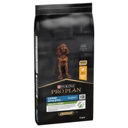12kg Large Athletic Puppy, poulet PURINA PRO PLAN - Croquettes pour chien