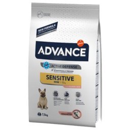 2x7 5kg Mini Sensitive Advance - Croquettes pour chien